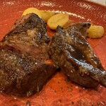 Trattoria Da KENZO - 千葉県産 天然猪の炭火焼