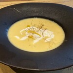 Trattoria Da KENZO - トウモロコシの冷製スープ