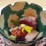 京口町　てるい - ヨコワ、いさき、金目鯛(2014.01)