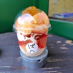 TAKI - 料理写真:桃パフェ