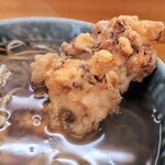 石かわ - ゲソ天そば