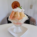 ソレイユカフェ - 料理写真:横からの図