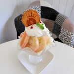 ソレイユカフェ - 桃のスノウ