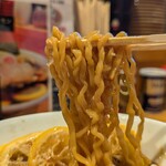 舟場 - レモン酸味が加わった中太麺　最高！！