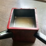 蕎麦 阿き津 - 蕎麦湯