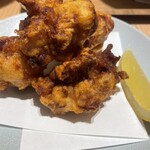 泉天空の湯 有明キッチン - ほろ酔いセットの唐揚げ