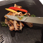 リストランテ サクラ - 2014/09/23  メインのお肉〜