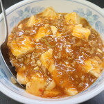 幸楽 - 半麻婆丼