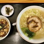 新宿めんや風花 - まぶしめしセット ¥1200