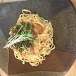 チーズケーキ工房・カフェ 風花 - 和風おろし醤油パスタ(冷製)