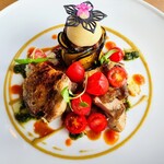 Restaurant WAO - 大山鶏もも肉の炭火焼き　プロヴァンス風の冷製ソース