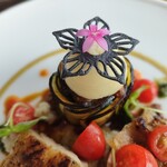 Restaurant WAO - 大山鶏もも肉の炭火焼き　プロヴァンス風の冷製ソース