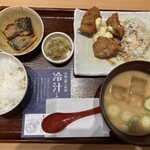 やよい軒 - 料理写真:○冷や汁ととり南蛮定食1,090円