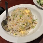 上海華龍 - 【2025.8.1(金)】本日のランチ①の五目チャーハン