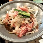 酸ヶ湯温泉旅館 - バラ焼き