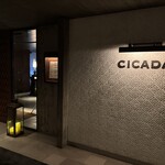 CICADA - お店入り口。