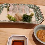 はらまさ - ヒラメの手巻き