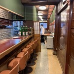 ふぐ料理 与太呂 - カウンター席（店内）