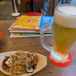 タコとハイボール - 料理写真: