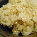 中央食堂・さんぼう - 盛り豆腐精進あんかけ　麦大豆ごはん