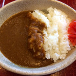 御食事処 若竹 - ミニカレーライス♪