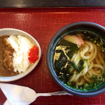 御食事処 若竹 - おすすめカレーセット￥600