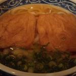 熟成うどん なかや - きつねうどん＠熟成うどんなかや（2013年1月28日）