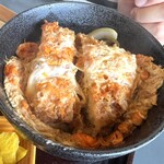 二八そば 一貴 - 卵の色味が濃すぎる！