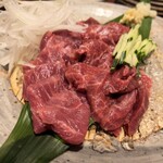 ゆすら - 馬刺し最高!!