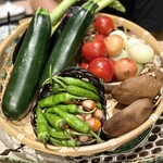 厳選焼鳥 一石三鳥 - 野菜串の野菜を１つ選べる