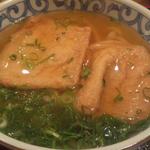 熟成うどん なかや - きつねうどん＠熟成うどんなかや（2013年2月2日）