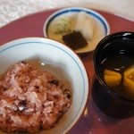 奈良ホテル - 赤飯　香の物