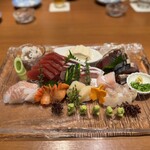 ふなばし　稲荷屋 - 刺身盛り合わせ　松