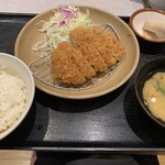 とんかつ ながた園 - 料理写真:とんかつ定食