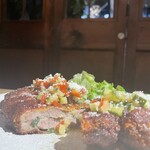 シェフの肉料理と花畑牧場チーズ Selection - 