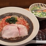 饗 くろ喜 - みやざきサーモンのつけそば　1,900円