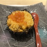 鮨 和こう - ヤバいヤツ（ウニイクラ卵かけご飯）