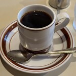 ポエム - ケーキセットのホット珈琲