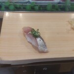 まぐろ人 - アジ（煮切り塗布済み）