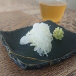 手打ち蕎麦 こはし - 薬味葱&本山葵