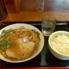 尾道ラーメン 一匠 - 尾道ラーメン (税込)800円 と ライス(並) (税込)190円 (2025.08.01)