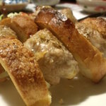 ん。 - ブタとブルーチーズの串焼き・・・？