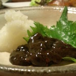 ん。 - 鮭のメフン・・・。酒に合います・・。