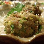 ん。 - イワシのナメロウ・・。