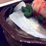 お料理 ふじ原 - こはだがキラキラしてるぅぅ！