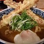 熟成うどん なかや - ちく天熟玉カレーうどん＠熟成うどんなかや（2013年8月1日）