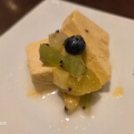 ポロとワイン - このセミフレッド、とても美味しかった。