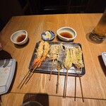 ソバキチ - 串天のいろいろ。