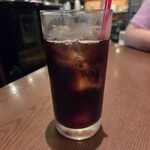 ポロとワイン - 食後にはアイスコーヒーを。