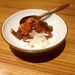 手打ちそば やっ古 - 八種の野菜の和風ラタトゥイユ